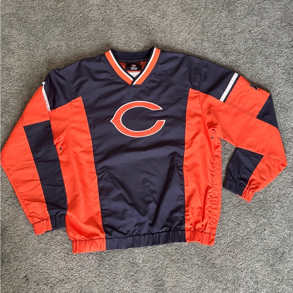 NFL Bears Pullover Windbreaker
